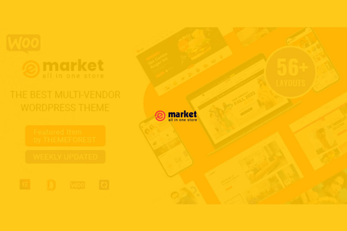 Emarket v7.6.0 - Multipurpose WooCommerce Theme Emarke Multipurpose WooCommerce Theme