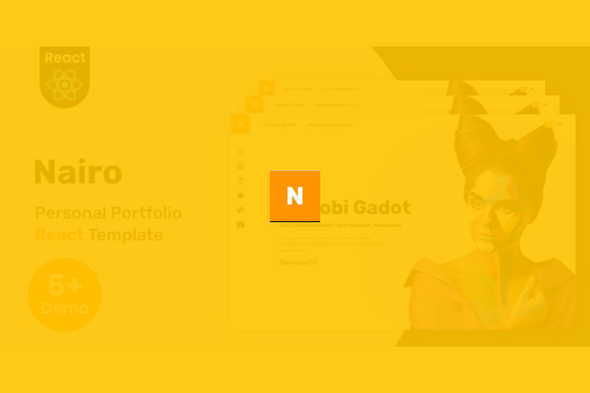 Nairo v1.8 - Personal Portfolio React Template Personal Portfolio React Template
