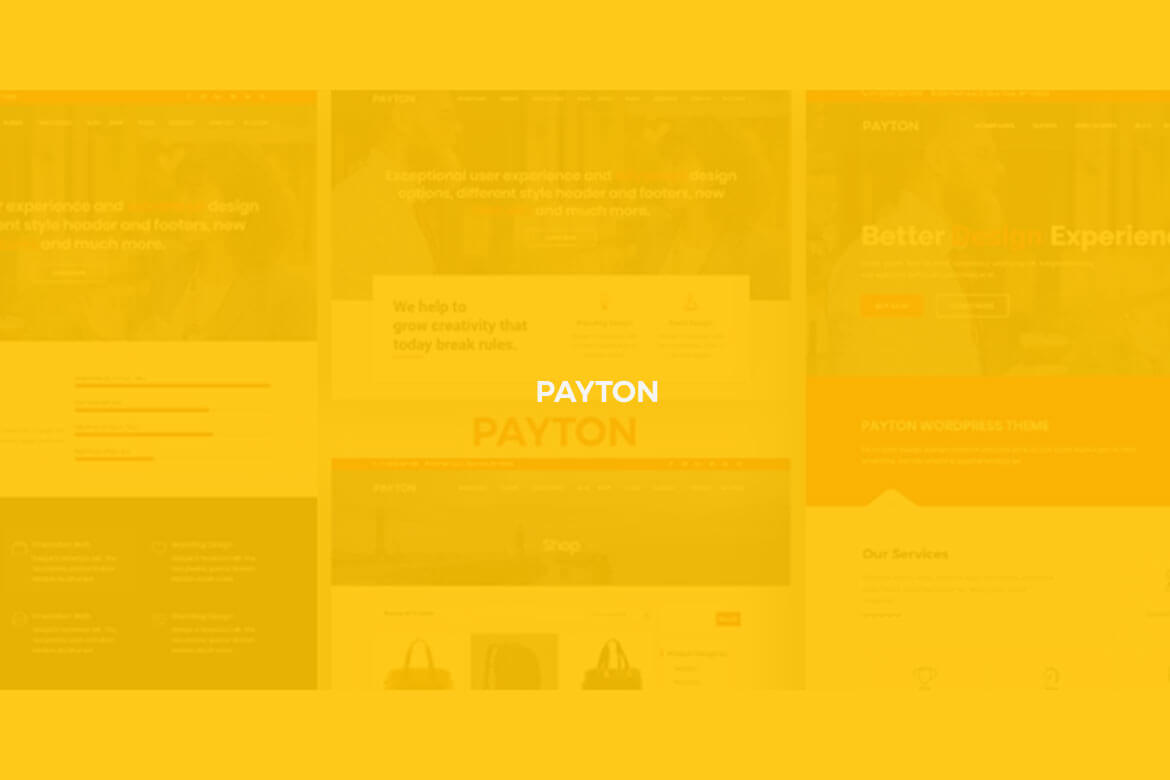 Payton - Business Creative WordPress Multipurpose Theme Payton Business Creative WordPress Multipurpose Theme