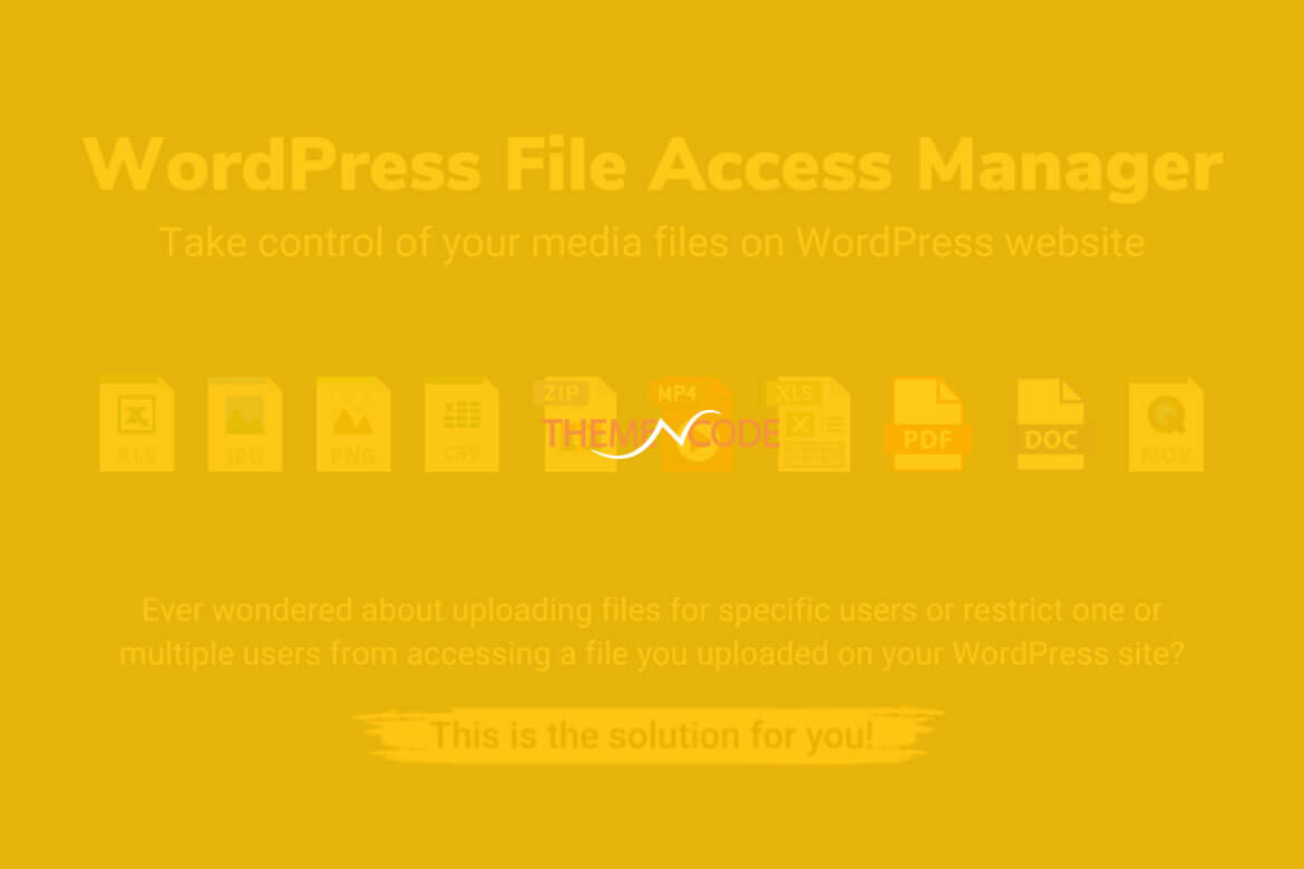 WP File Access Manager wordpress plugin