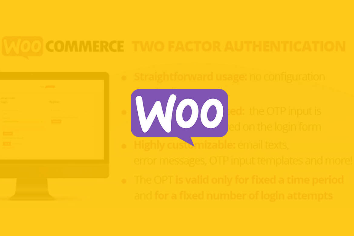 WooCommerce Two Factor Authentication