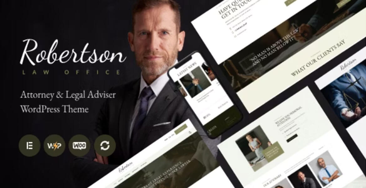 Tunis - Personal Portfolio Law Office | Attorney & Legal Adviser WordPress Theme + RTL